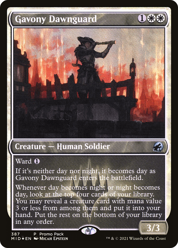 Gavony Dawnguard (PPMID-387) - Innistrad: Midnight Hunt