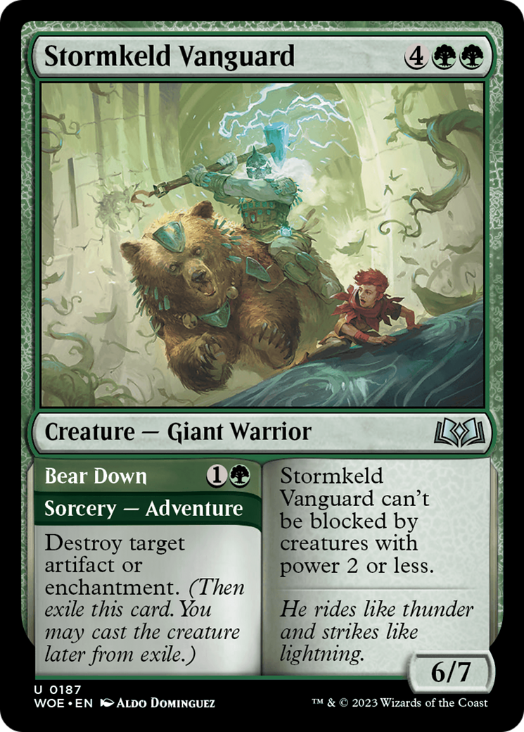 Stormkeld Vanguard (WOE-187) - Wilds of Eldraine Foil