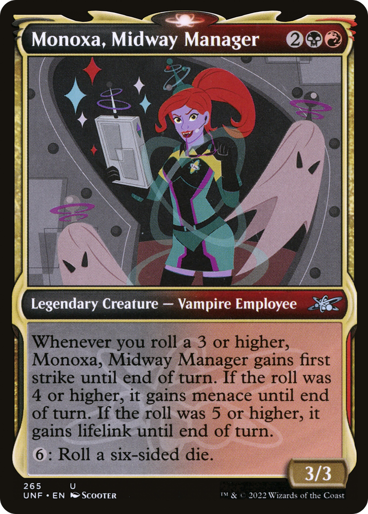 Monoxa, Midway Manager (Showcase) (UNF-265) - Unfinity: (Showcase)