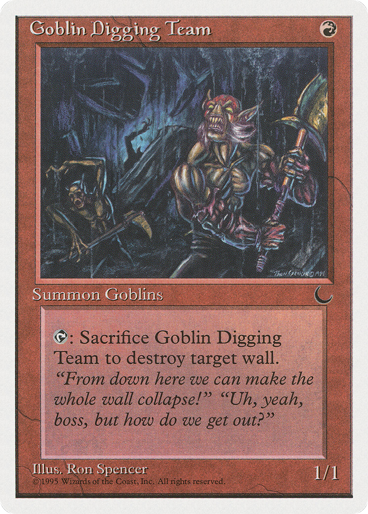 Goblin Digging Team (CHR-49) - Chronicles