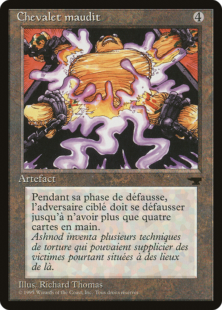 Cursed Rack (French) - "Chevalet maudit" (REN-126) - Renaissance