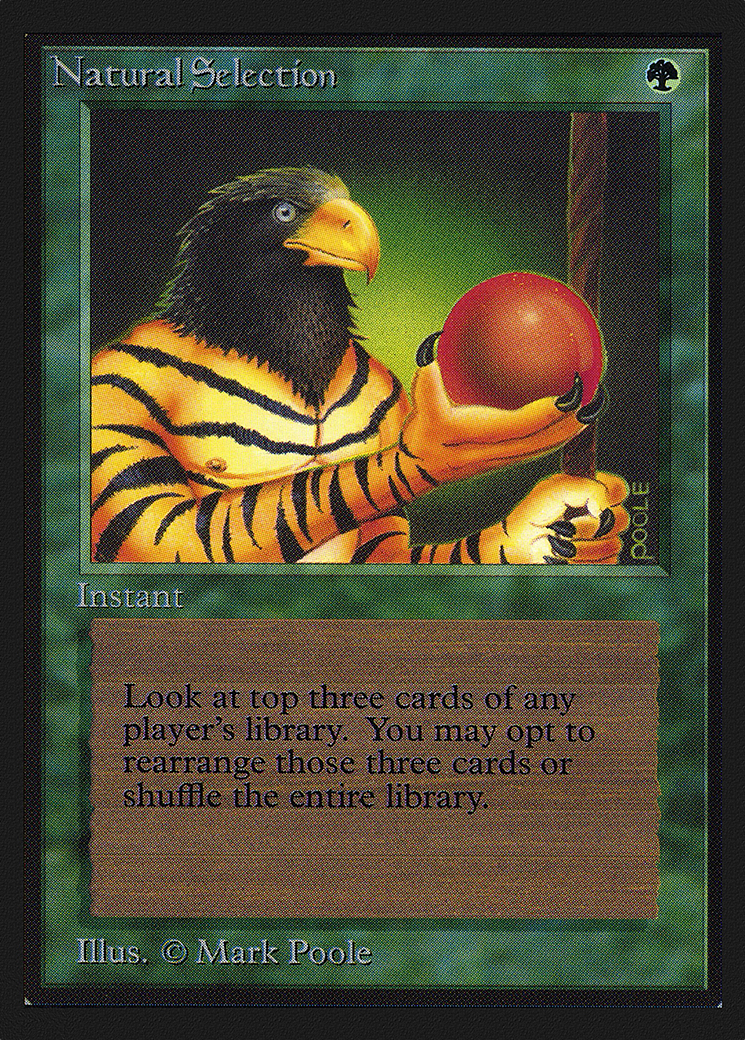 Natural Selection (CE) (CED-213) - Collectors' Edition