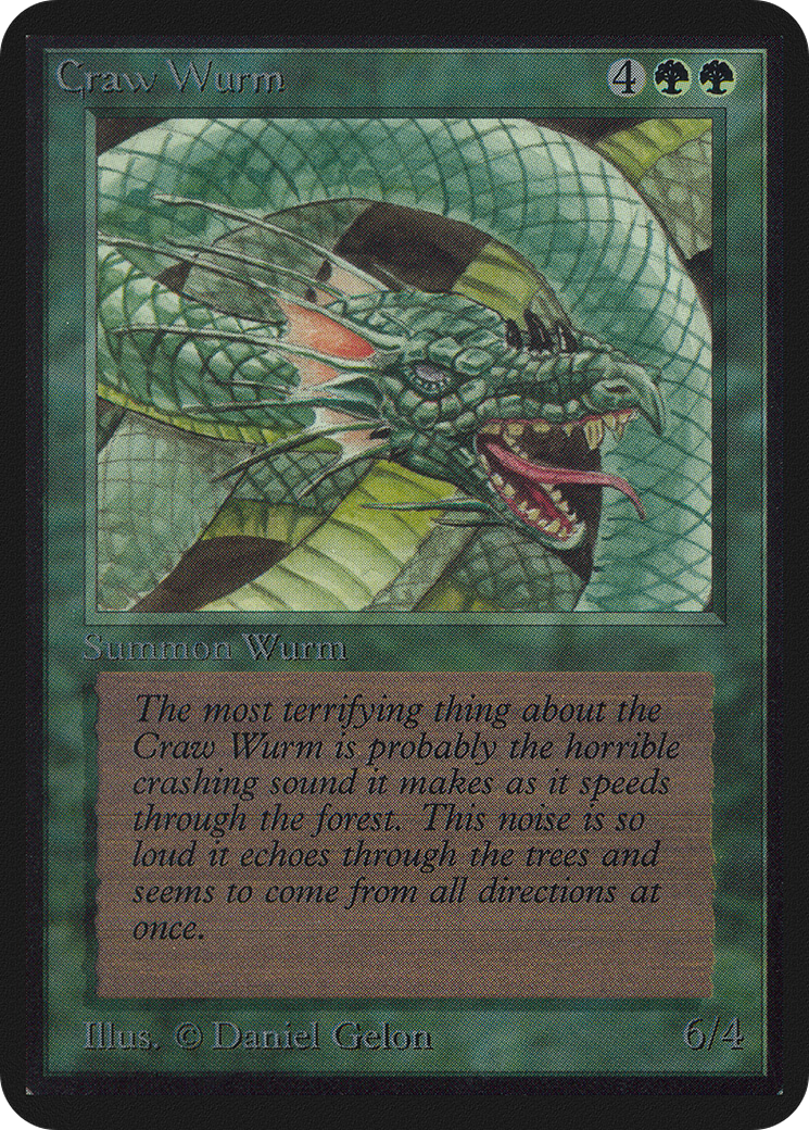 Craw Wurm (LEA-190) - Limited Edition Alpha