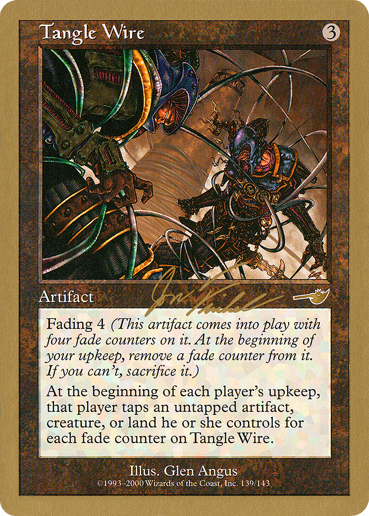 Tangle Wire - 2000 Jon Finkel (NMS) (WCD-JF139A) - World Championship Decks 2000