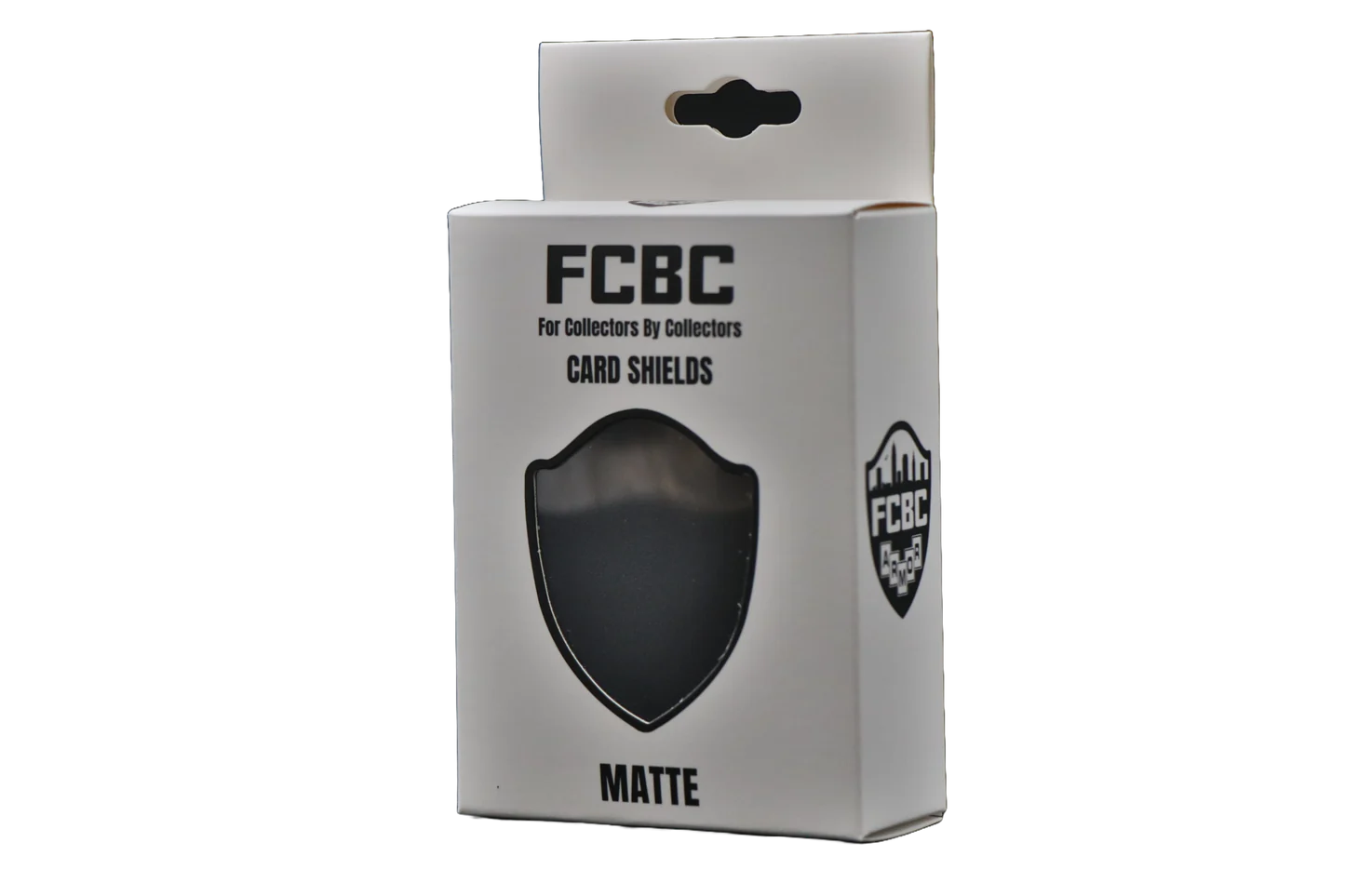 Standard - Black - FCBC Matte Card Shield (100ct)