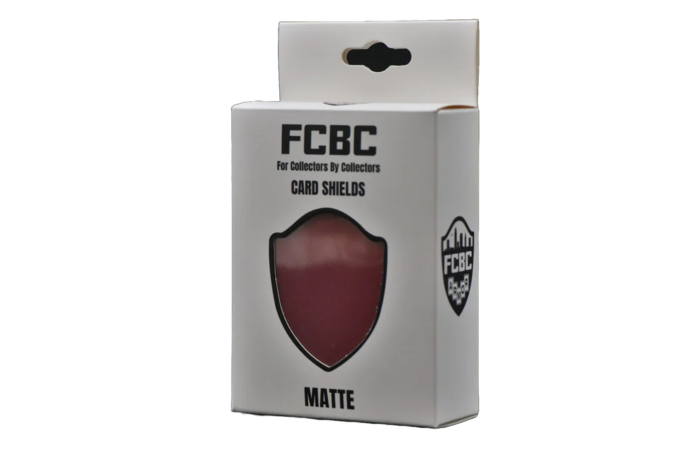 Standard - Blood Red - FCBC Matte Card Shield (100ct)