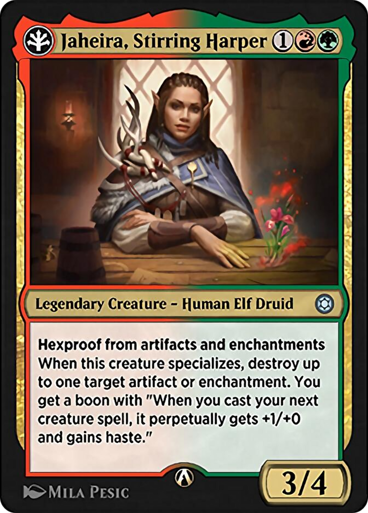 Jaheira, Stirring Harper (HBG-16r) - Alchemy Horizons: Baldur's Gate