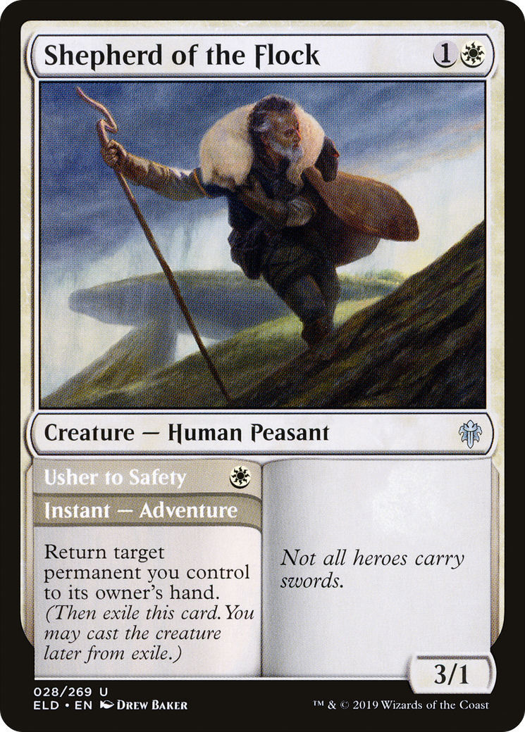 Shepherd of the Flock (ELD-028) - Throne of Eldraine Foil