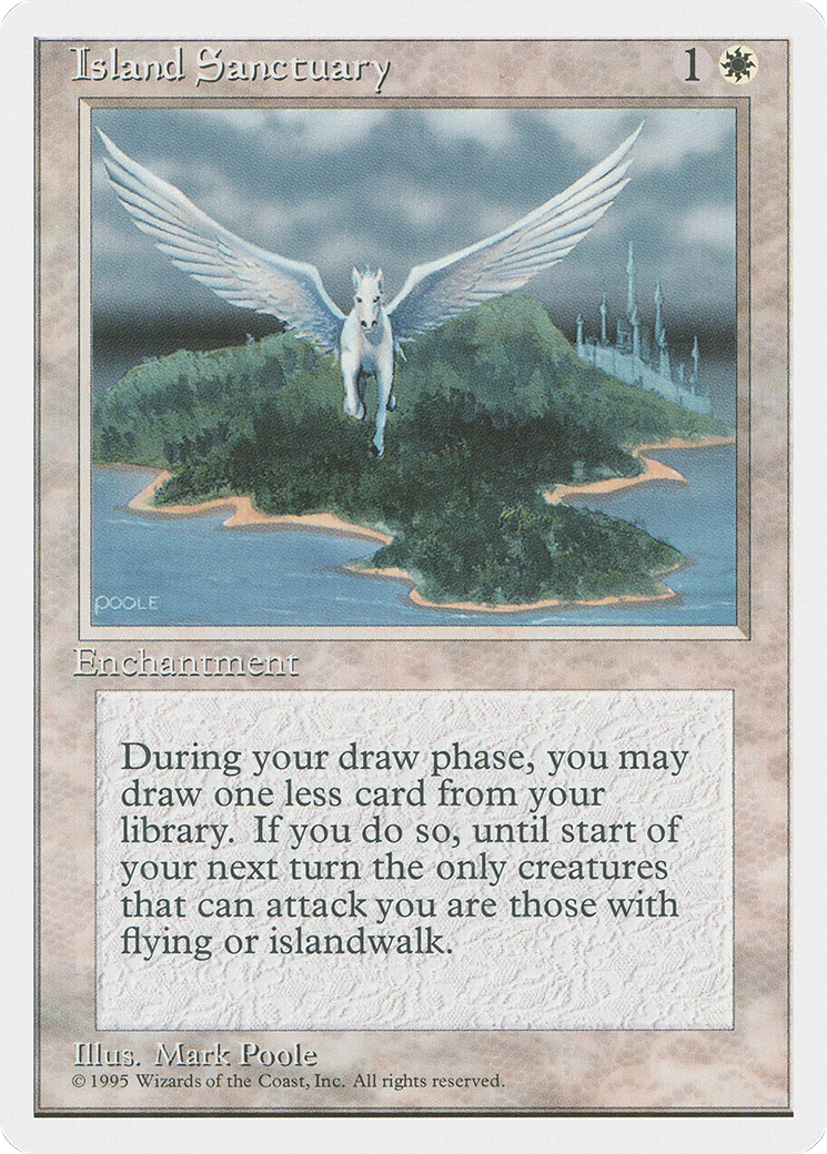 Island Sanctuary (4ED-31) - Fourth Edition