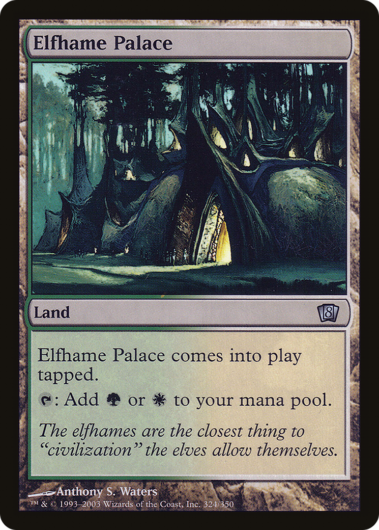 Elfhame Palace (8ED-324★) - 8th Edition