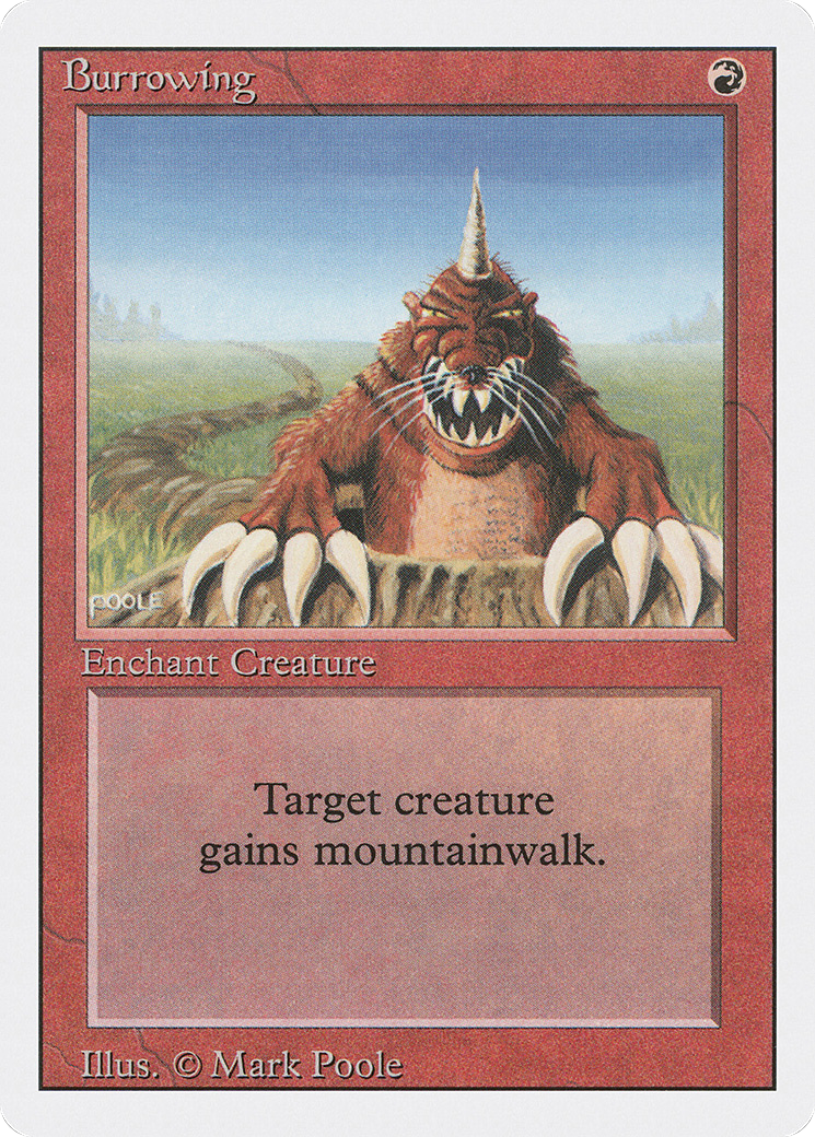 Burrowing (3ED-140) - Revised Edition