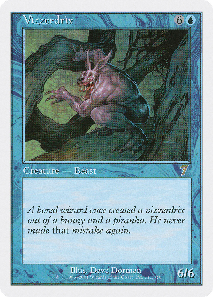 Vizzerdrix (7ED-110) - 7th Edition Foil
