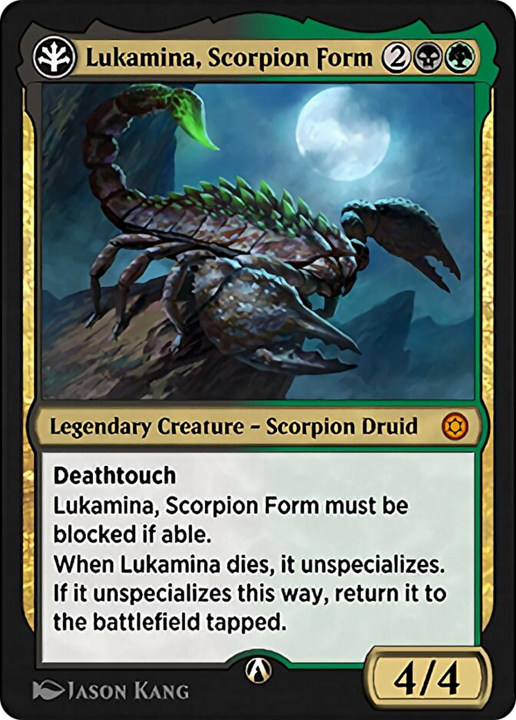 Lukamina, Scorpion Form (HBG-17b) - Alchemy Horizons: Baldur's Gate