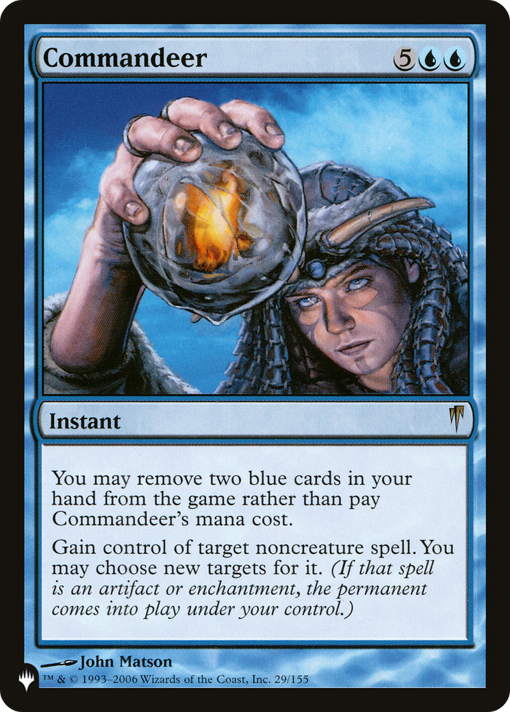 Commandeer (LIST-29/155) - The List