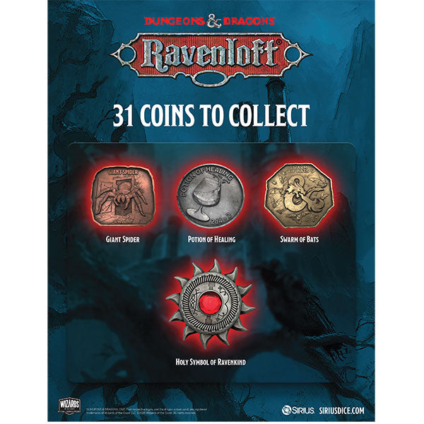 Dungeons and Dragons - Castle Ravenloft - Treasure Packs