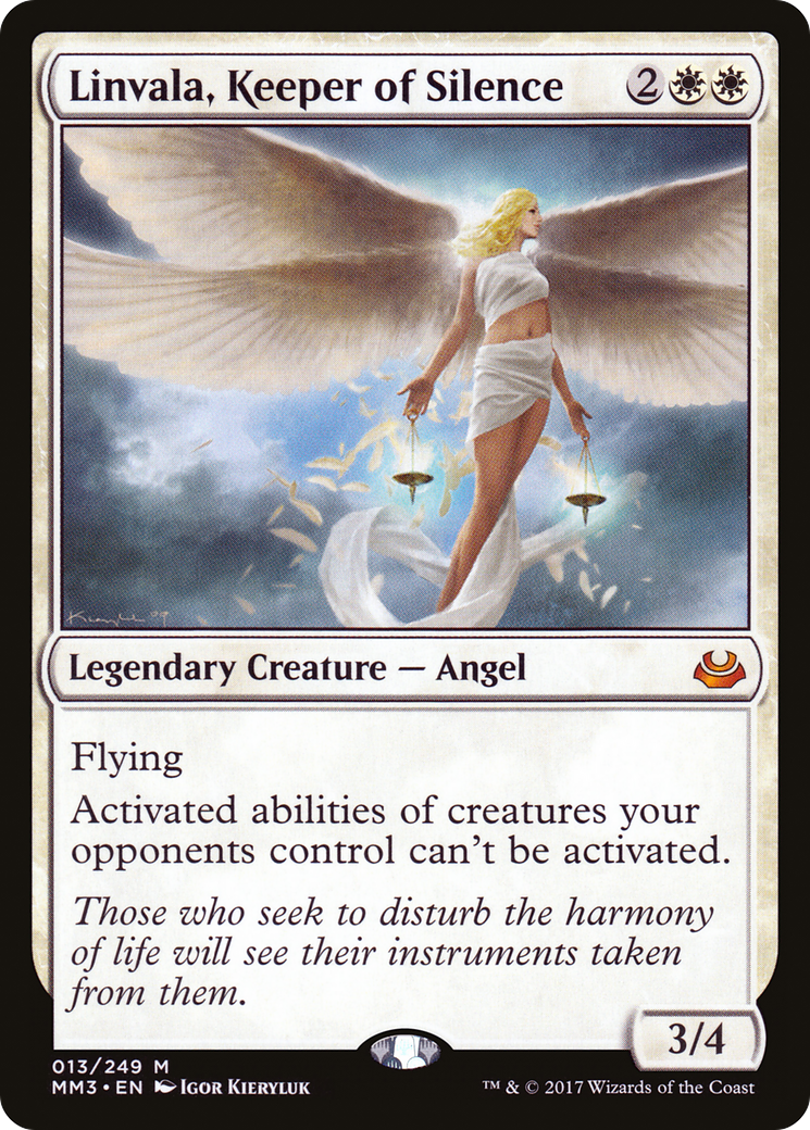 Linvala, Keeper of Silence (MM3-013) - Modern Masters 2017