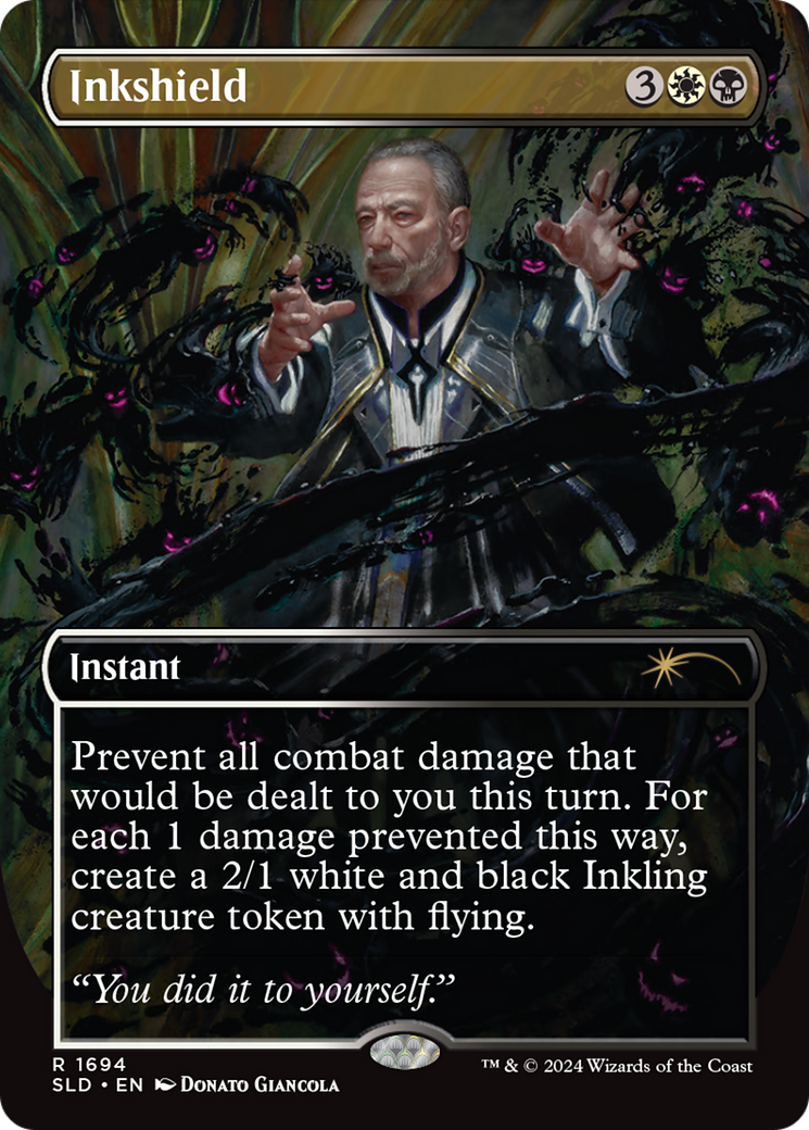 Inkshield (SLD-1694) - Secret Lair Drop (Borderless)