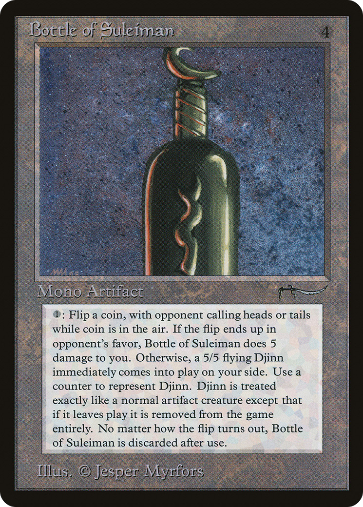Bottle of Suleiman (ARN-58) - Arabian Nights
