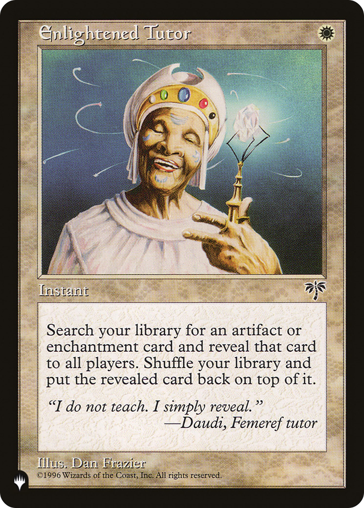 Enlightened Tutor (LIST-14) - The List