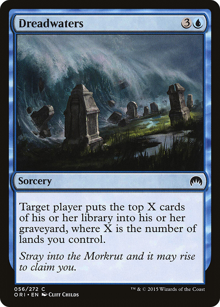 Dreadwaters (ORI-056) - Magic Origins Foil