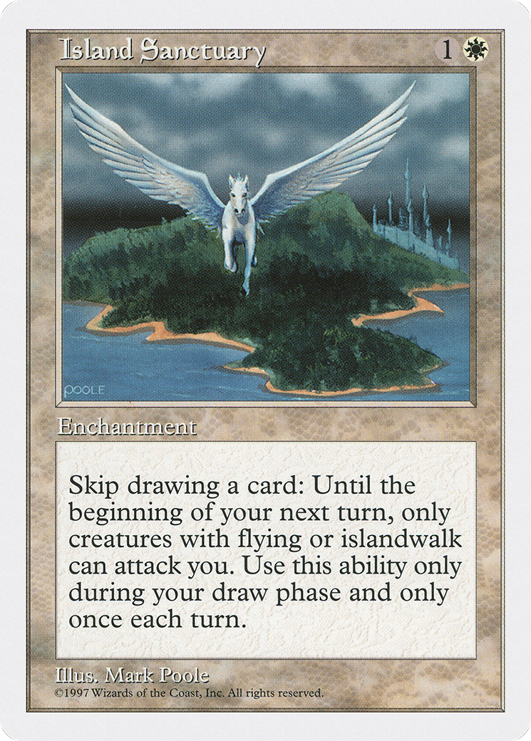 Island Sanctuary (5ED-39) - Fifth Edition