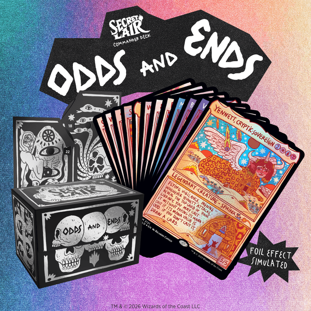 Magic the Gathering - Secret Lair - Odds and Ends Commander Deck