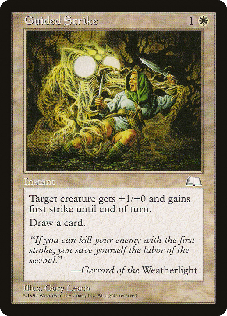 Guided Strike (WTH-16) - Weatherlight