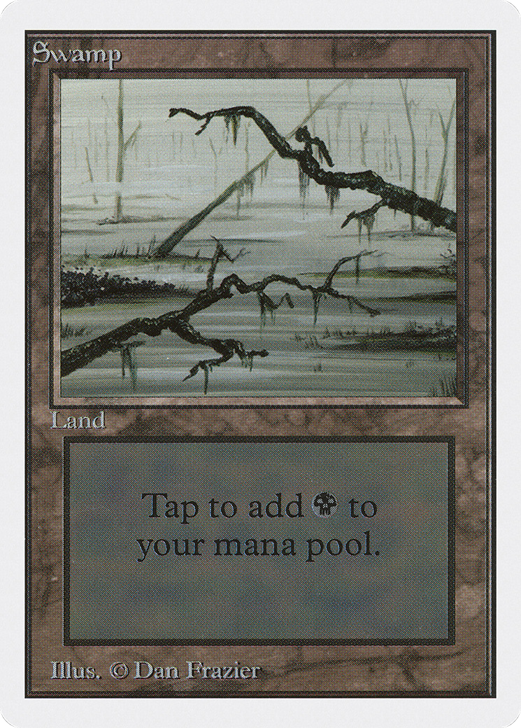 Swamp (C) (2ED-296) - Unlimited Edition