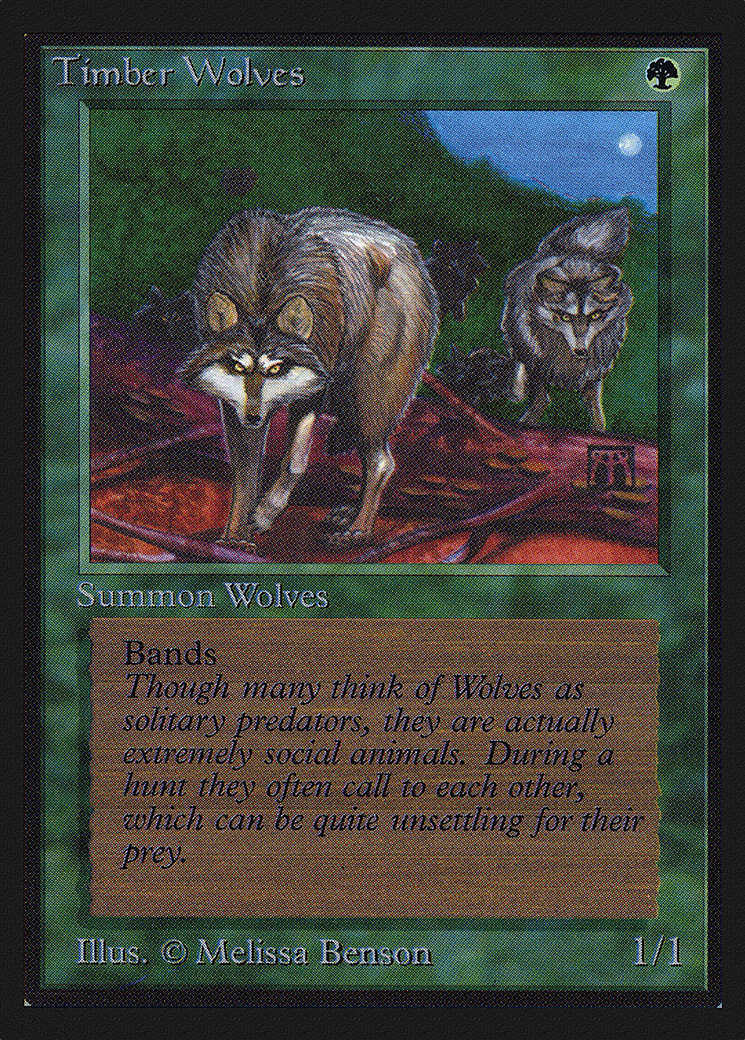Timber Wolves (CE) (CED-220) - Collectors' Edition