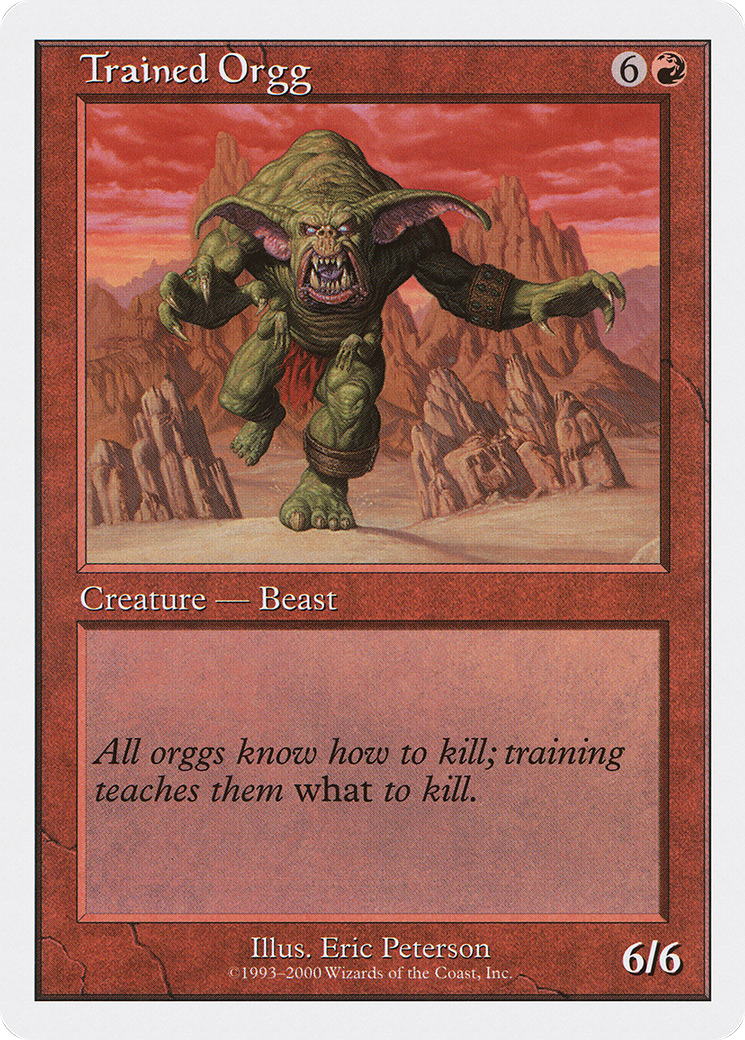 Trained Orgg (S00-37) - Starter 2000