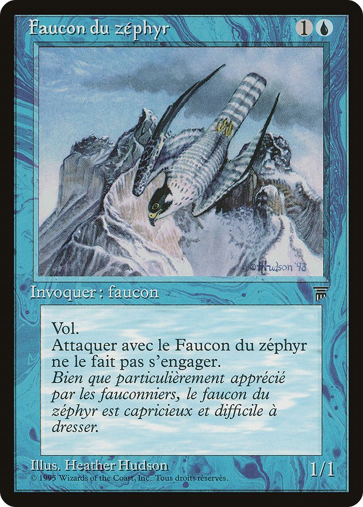 Zephyr Falcon (French) - "Faucon du zephyr" (REN-045) - Renaissance