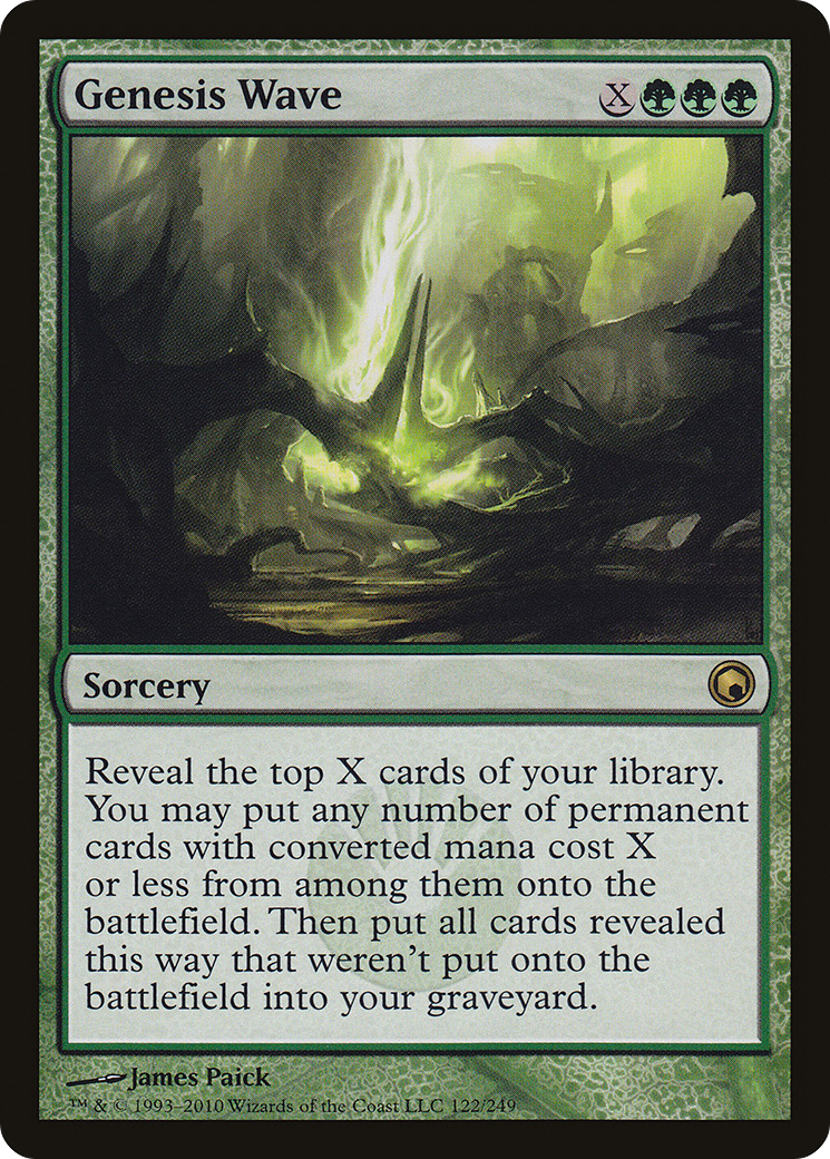 Genesis Wave (SOM-122) - Scars of Mirrodin