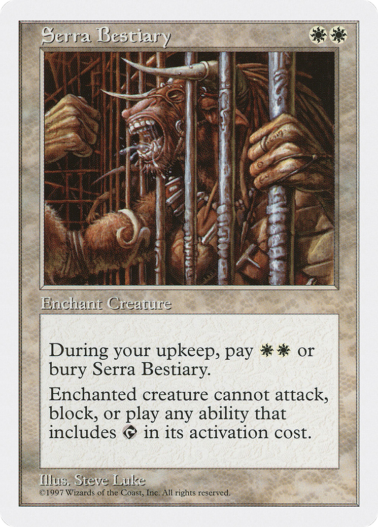 Serra Bestiary (5ED-60) - Fifth Edition