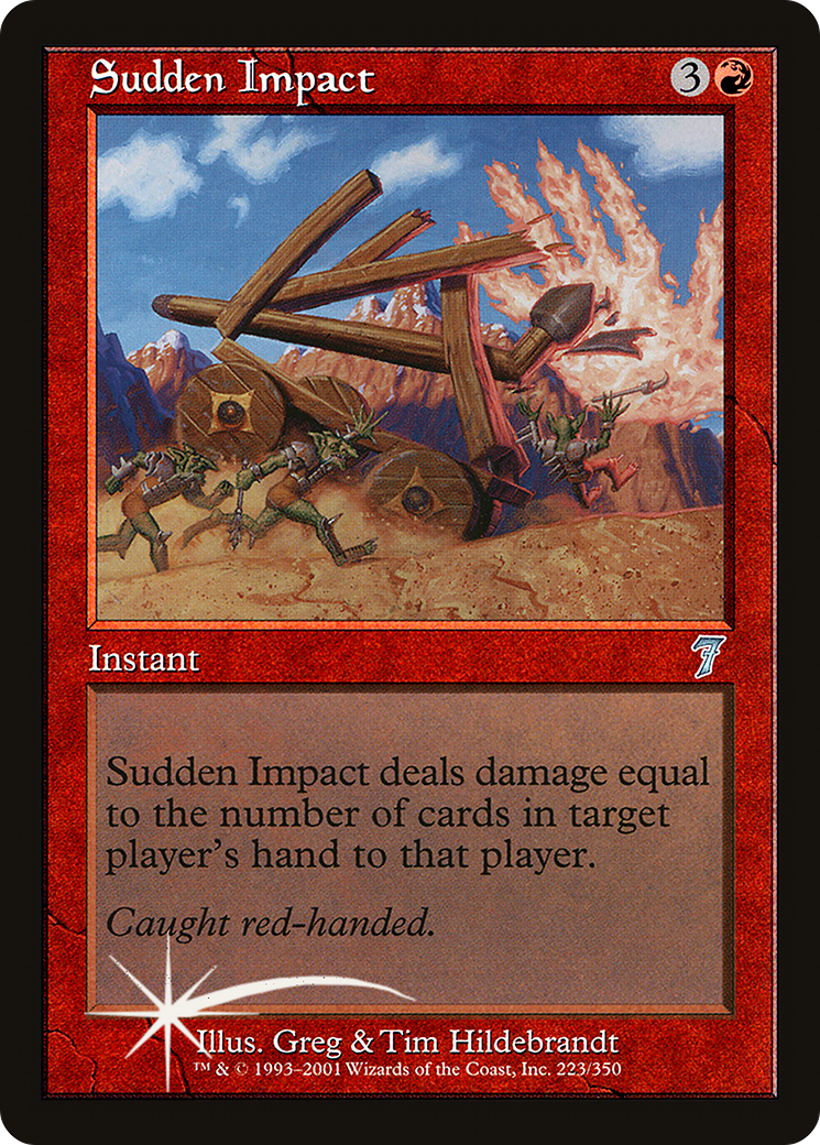 Sudden Impact (7ED-223) - 7th Edition Foil