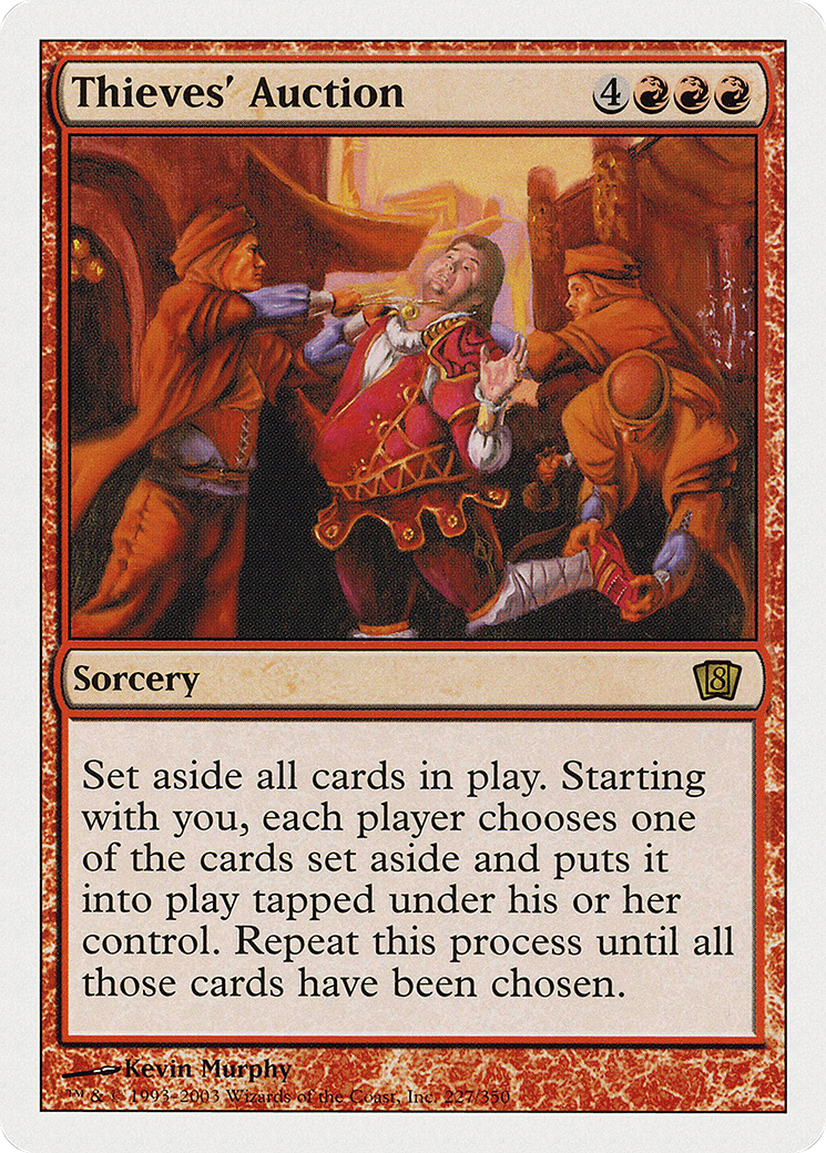 Thieves' Auction (8ED-227) - 8th Edition Foil