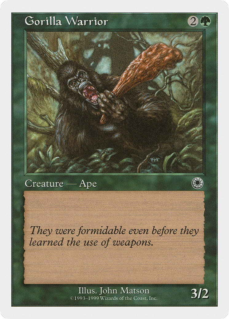 Gorilla Warrior (BRB-30) - Battle Royale Box Set