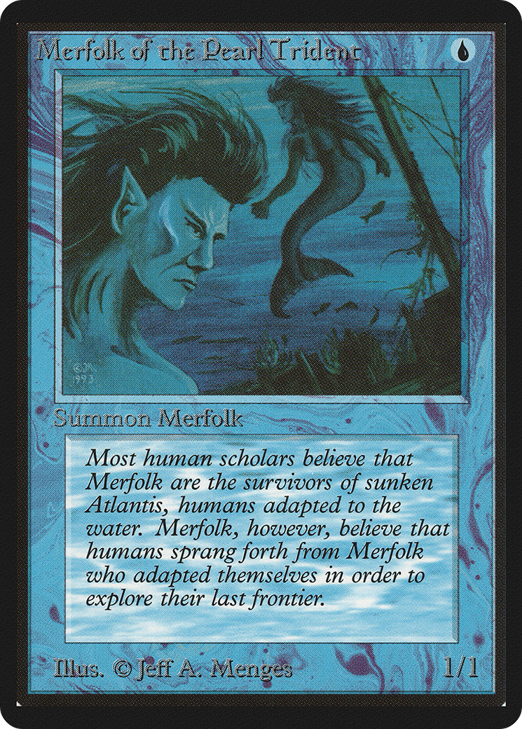 Merfolk of the Pearl Trident (LEB-67) - Limited Edition Beta
