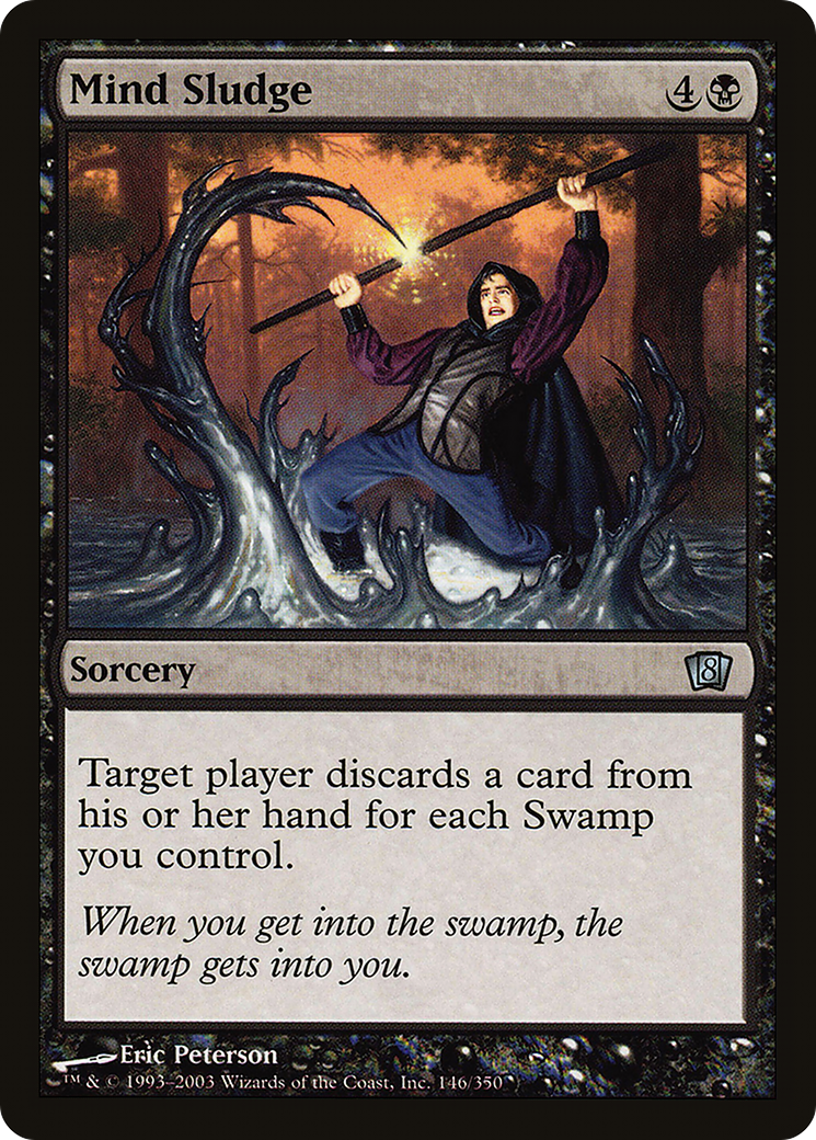 Mind Sludge (8ED-146) - 8th Edition Foil