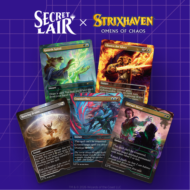 Magic the Gathering - Secret Lair - Omens Of Chaos - Non-Foil