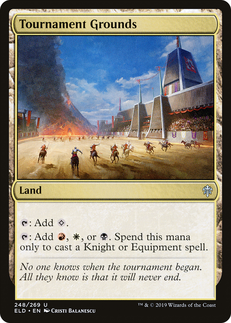 Tournament Grounds (ELD-248) - Throne of Eldraine Foil