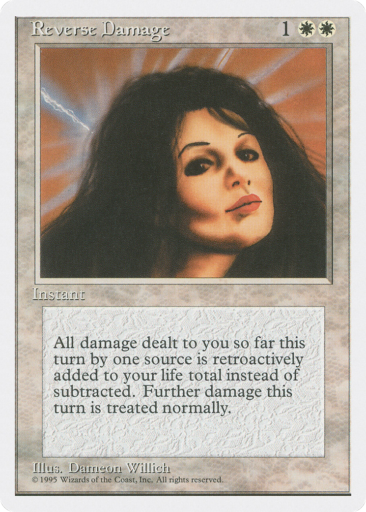 Reverse Damage (4ED-45) - Fourth Edition
