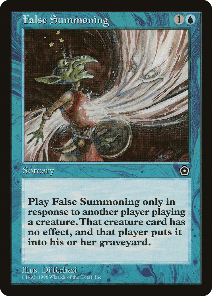 False Summoning (P02-40) - Portal Second Age