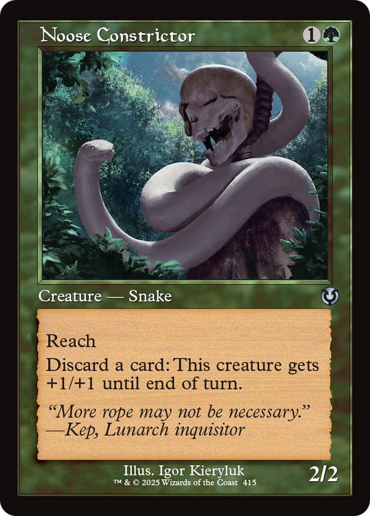 Noose Constrictor (INR-415) - Innistrad Remastered