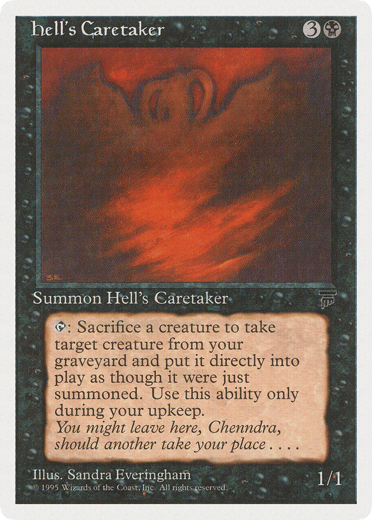 Hell's Caretaker (CHR-35) - Chronicles