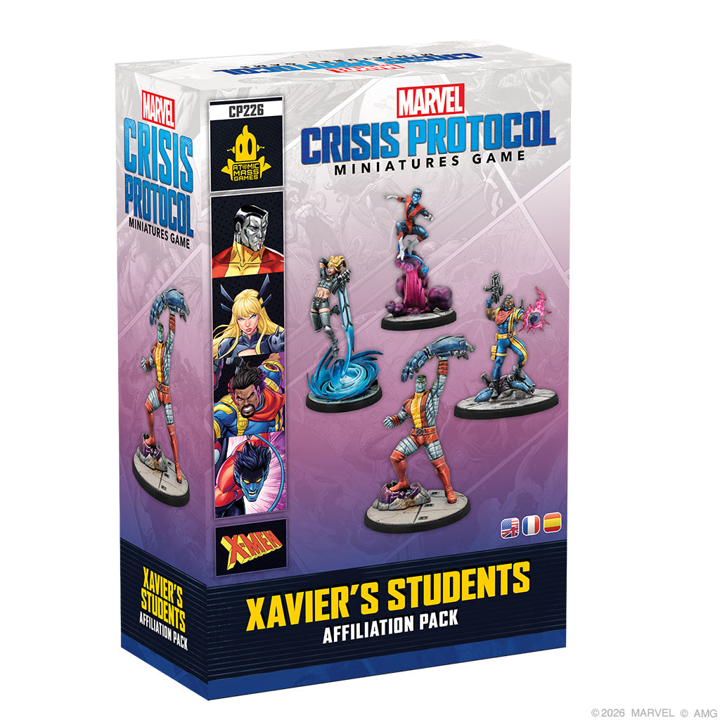 Marvel: Crisis Protocol – Xavier’s Students Affiliation Pack
