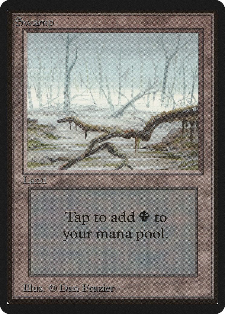 Swamp (A) (LEB-294) - Limited Edition Beta