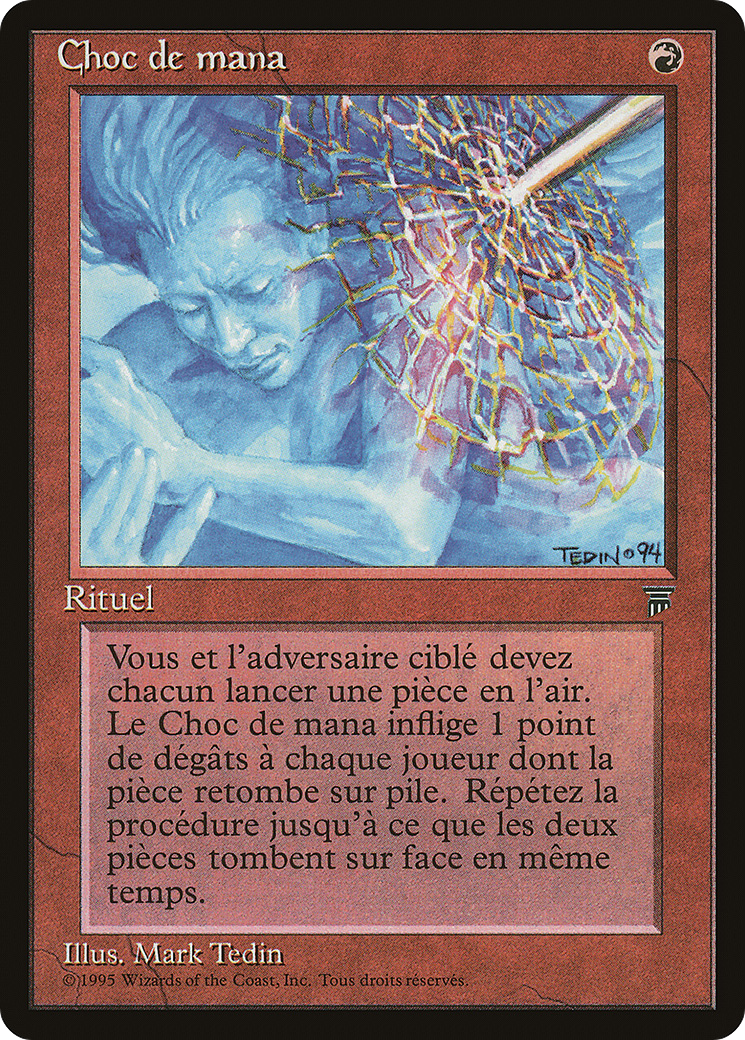 Mana Clash (French) - "Choc de mana" (REN-092) - Renaissance