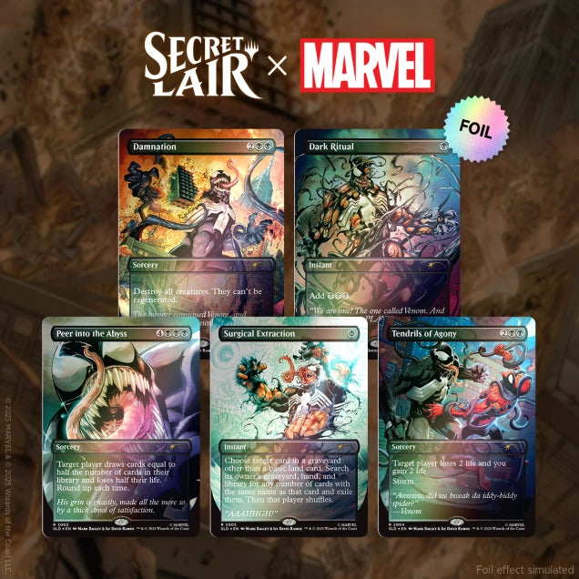 Secret Lair x Marvel's Spider-Man: Venom Unleashed (Colors)