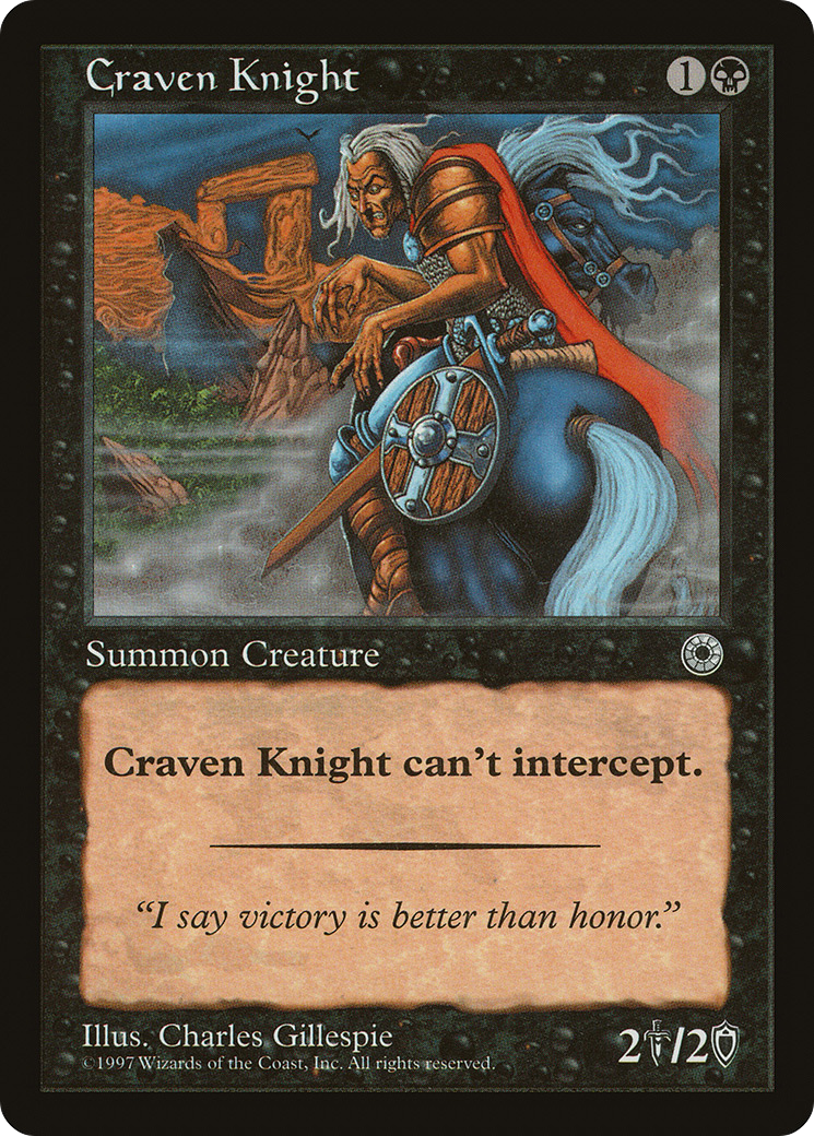Craven Knight (POR-85) - Portal