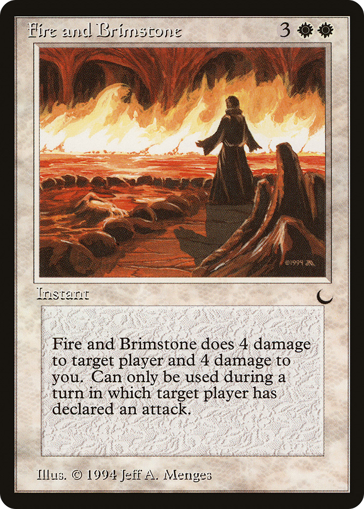 Fire and Brimstone (DRK-9) - The Dark